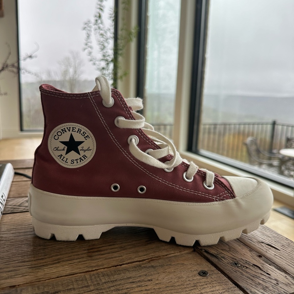 Converse platform sneakers